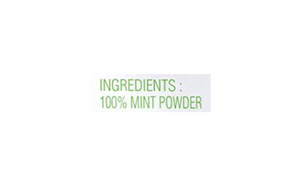 Nature's Gift Mint Leaves Powder    Pack  100 grams